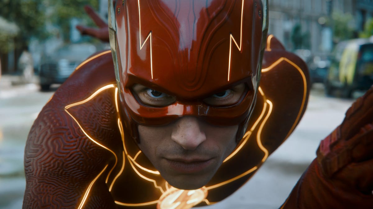 "The Flash" races past hurdles in nostalgic DC superhero saga.