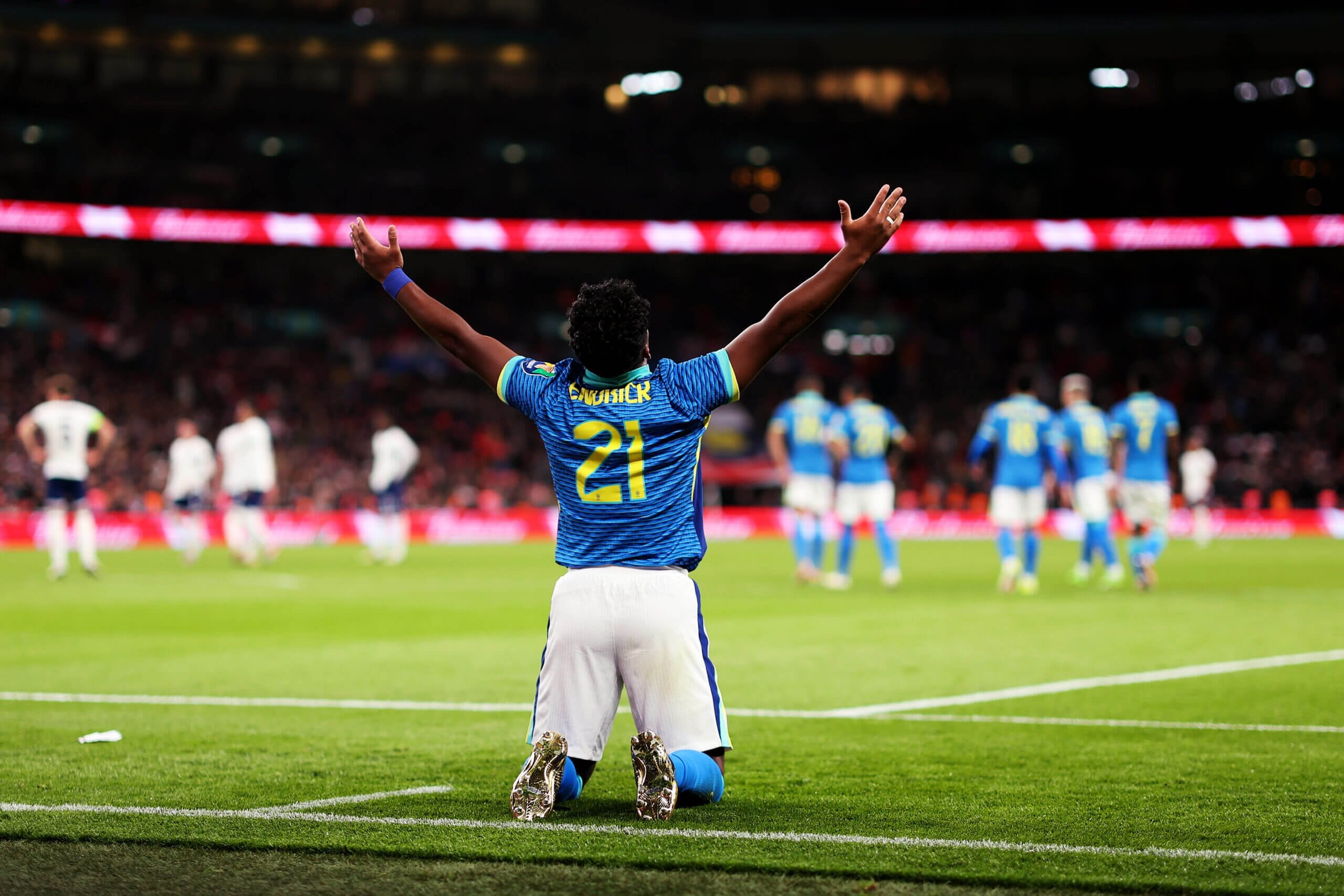 Featured image for "Endrick's Sensational Performance Leaves England Reeling as Brazil Triumphs"