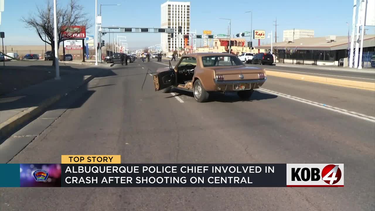 Featured image for "Albuquerque Police Chief Medina Involved in Crash While Dodging Gunfire"