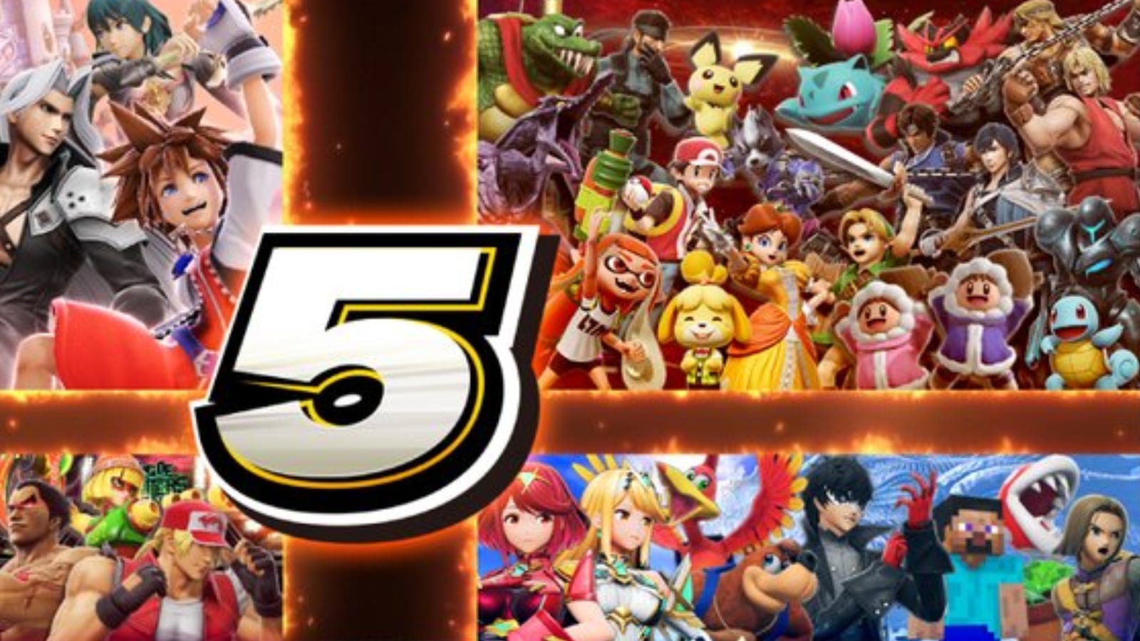 Featured image for "Smash Ultimate's 5th Anniversary Event Introduces New Content and Spirits"