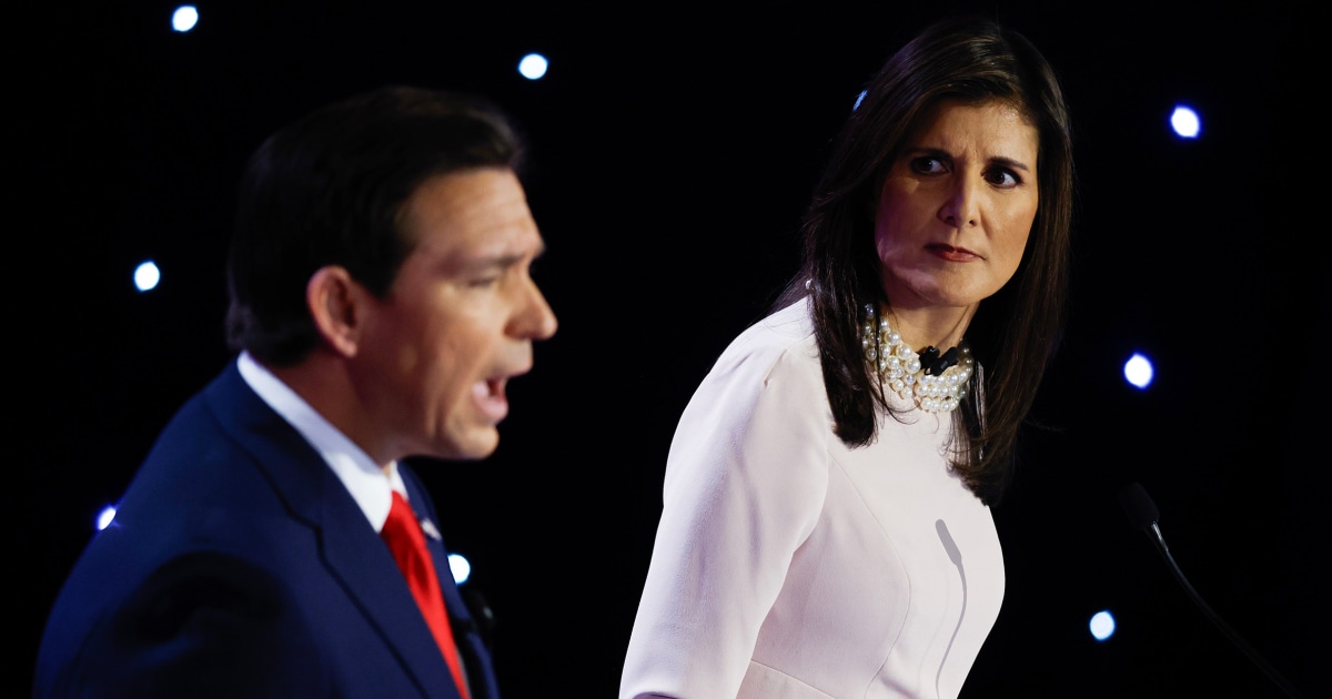 Featured image for "DeSantis and Haley Clash Takes Center Stage in Republican Debate"