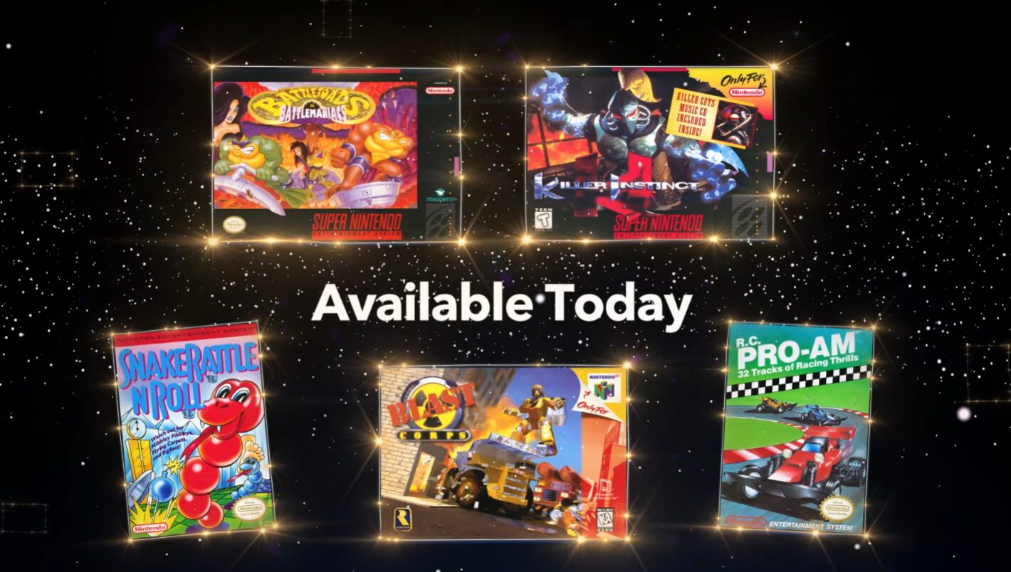 "New Classic Rareware Games Join Nintendo Switch Online Collection"