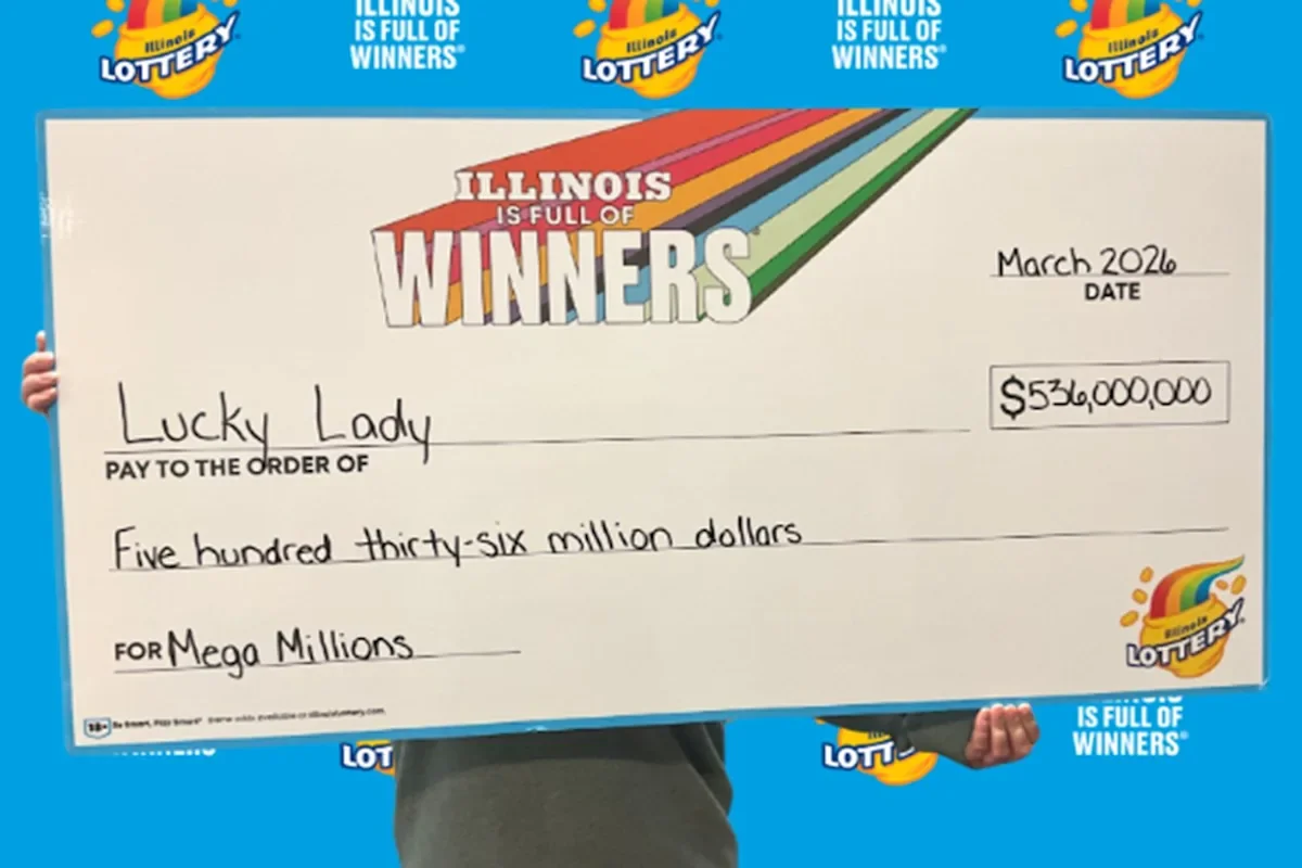 Illinois Online Lottery Win Lands $536M Mega Millions Jackpot for 'Lucky Lady'