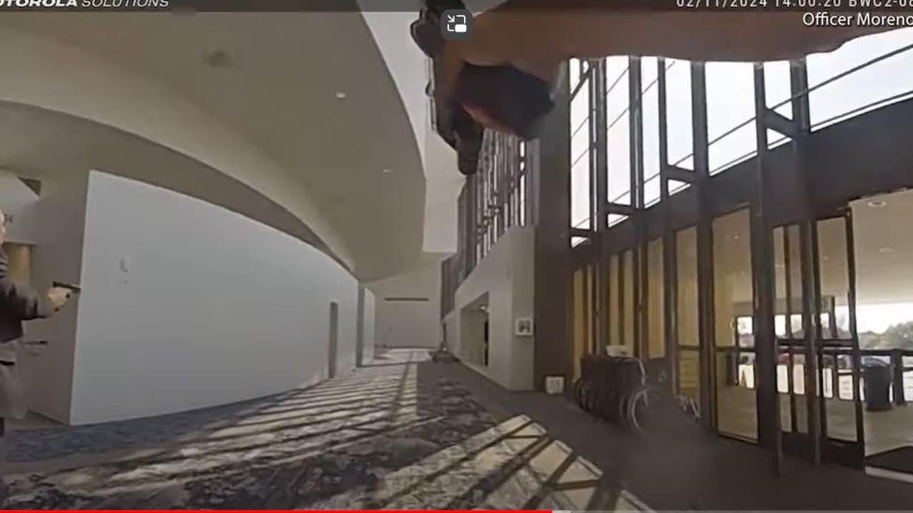 Featured image for "Police Release Dramatic Bodycam Footage of Lakewood Church Shooting"
