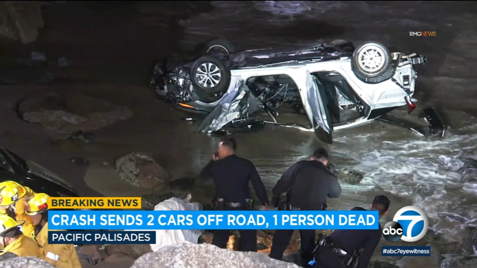 Featured image for Fatal DUI Crash Sends Cars Over Pacific Coast Highway in Pacific Palisades.