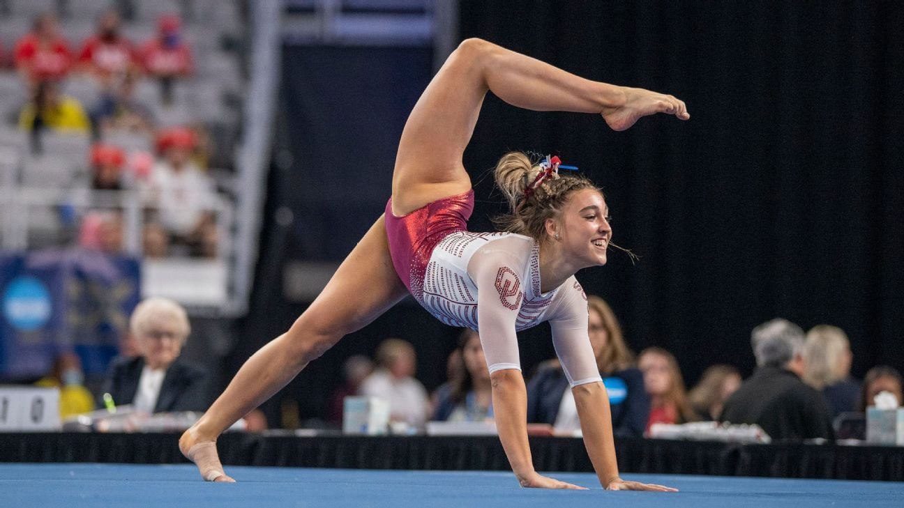Featured image for "Top Storylines and Contenders for 2023 NCAA Women's Gymnastics Championships"