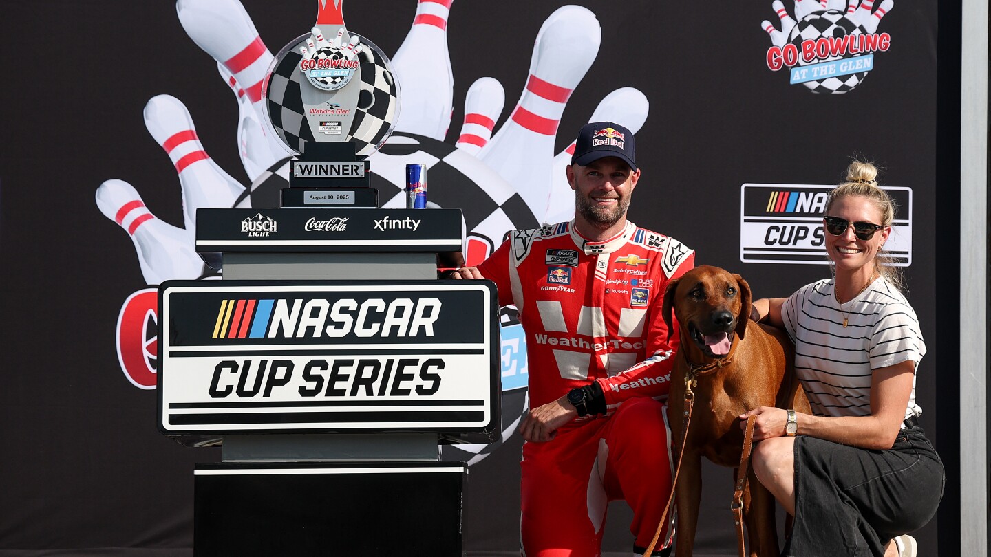 Featured image for Shane van Gisbergen Dominates Watkins Glen Race, Closes in on Playoff Lead