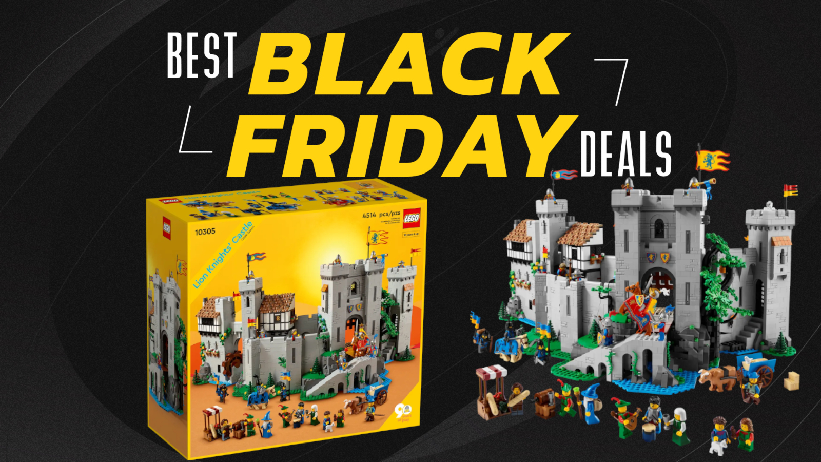 "Black Friday Deal: LEGO Lion Knights' Castle at Unbeatable Price!"