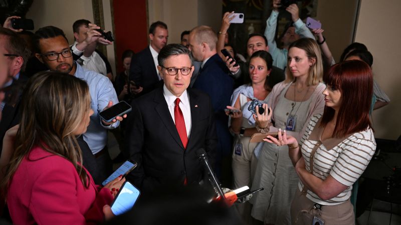 GOP Holdouts Challenge Trump's Major Legislation Amid Key House Vote