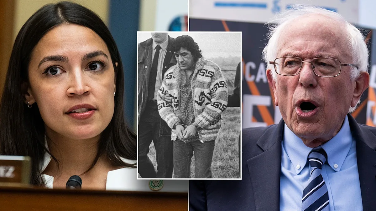 Featured image for "Democrats Urge Biden to Release Leonard Peltier, Activist Convicted of Killing FBI Agents"