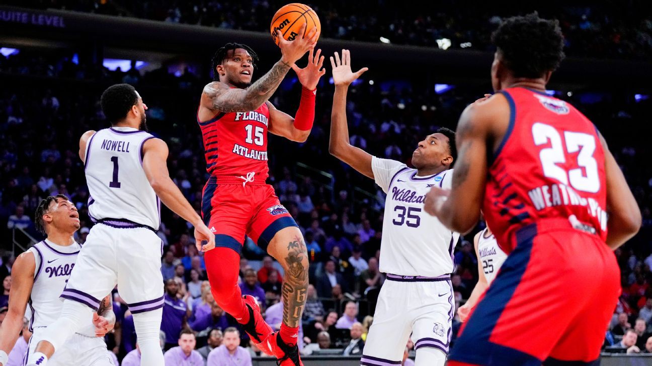 Florida Atlantic secures first Final Four berth with win over Kansas State.