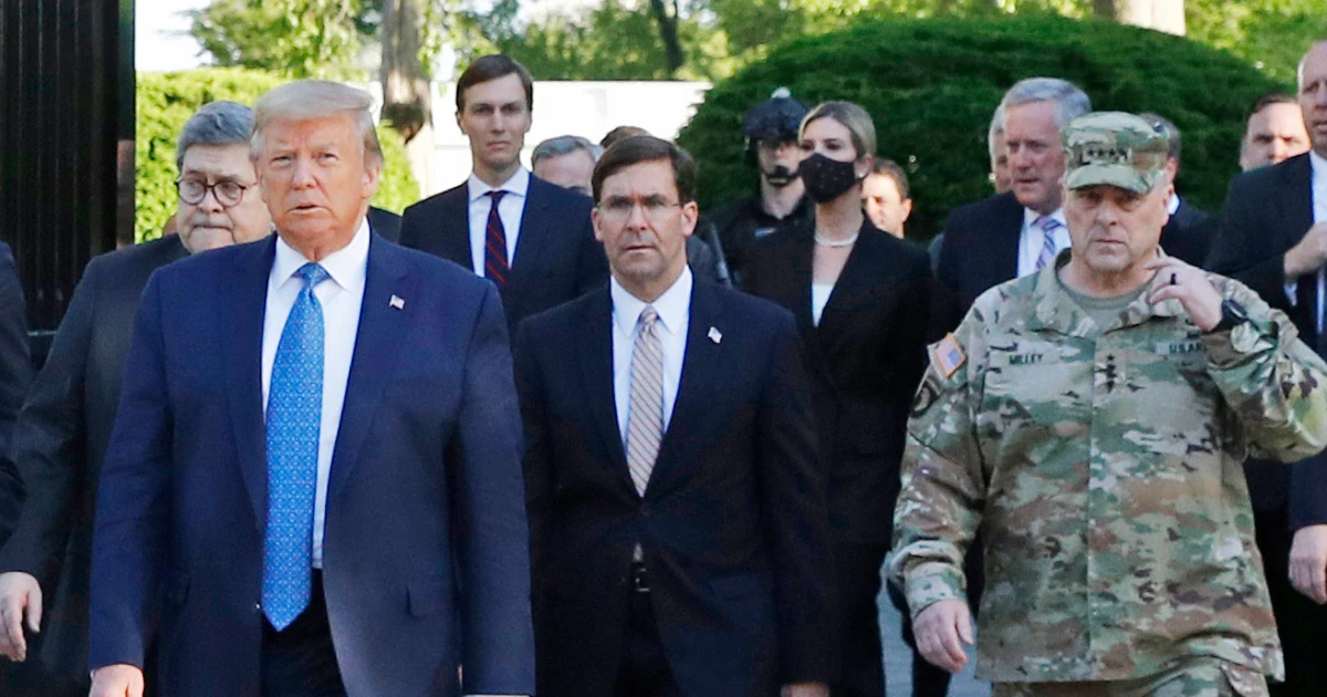 Featured image for Senators Push Biden to Restrict Trump's Domestic Military Powers