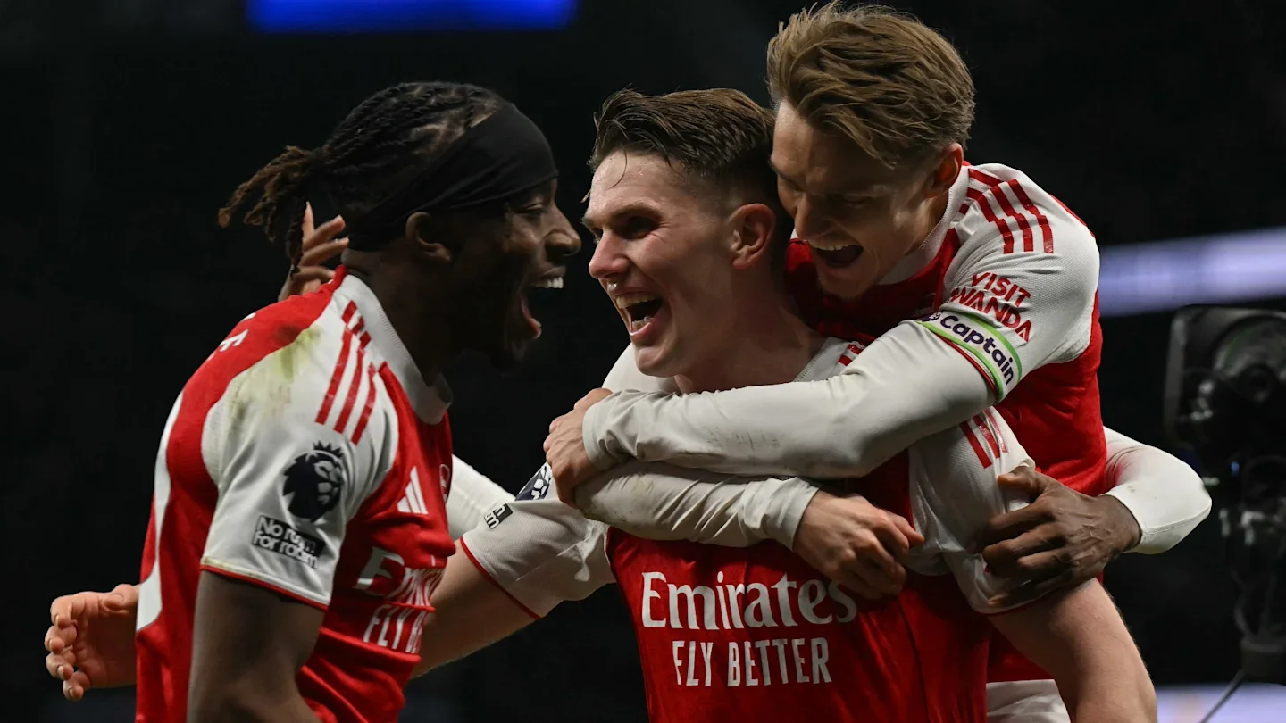Arsenal rout Spurs as Opta’s supercomputer tips 2025–26 title to the Gunners