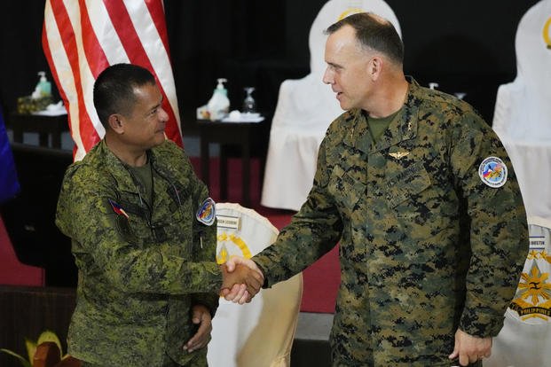 China issues warning as US and Philippines conduct largest-ever joint military drills.
