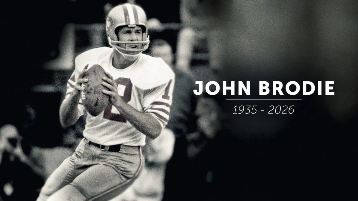 Bay Area legend John Brodie dies at 90, 49ers quarterback era icon