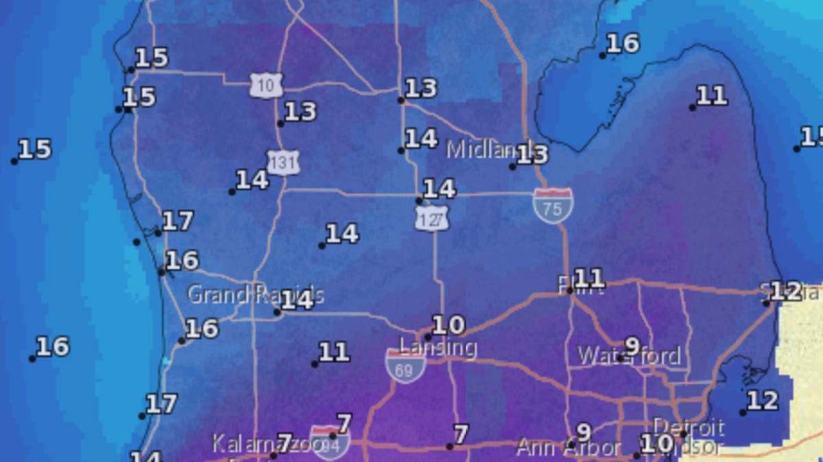 "Deep Freeze Grips Metro Detroit and West Michigan: Wind Chill Advisory in Effect"