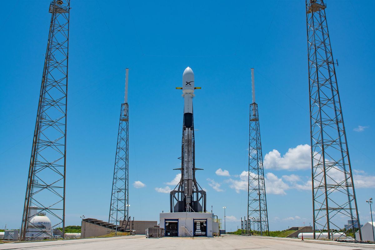 SpaceX Launches More Starlink Satellites from Cape Canaveral.