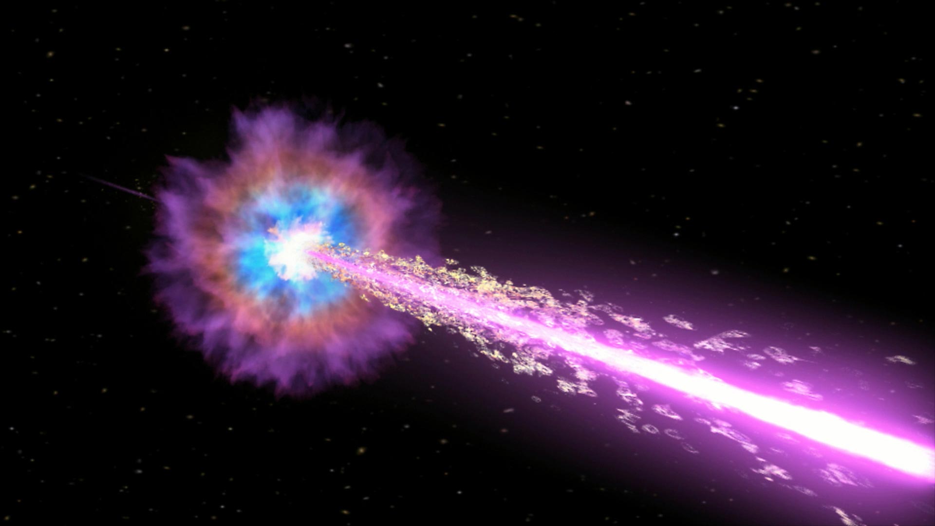 Featured image for "Unveiling the Extraordinary Jet Structure of the Most Powerful Gamma-Ray Burst"