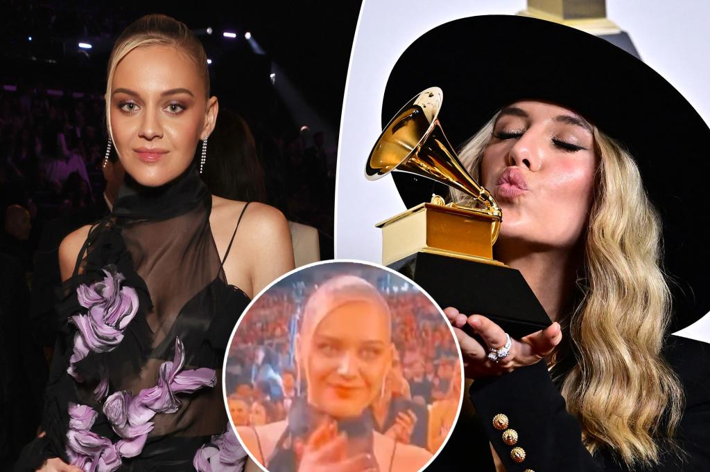 Featured image for Kelsea Ballerini Addresses Viral Grammy Reaction