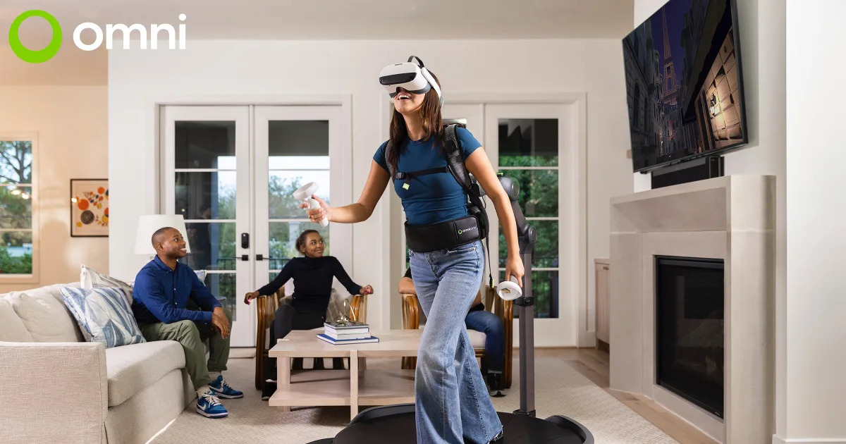 Featured image for Virtuix's Omni One VR Treadmill Now Available for Home Use
