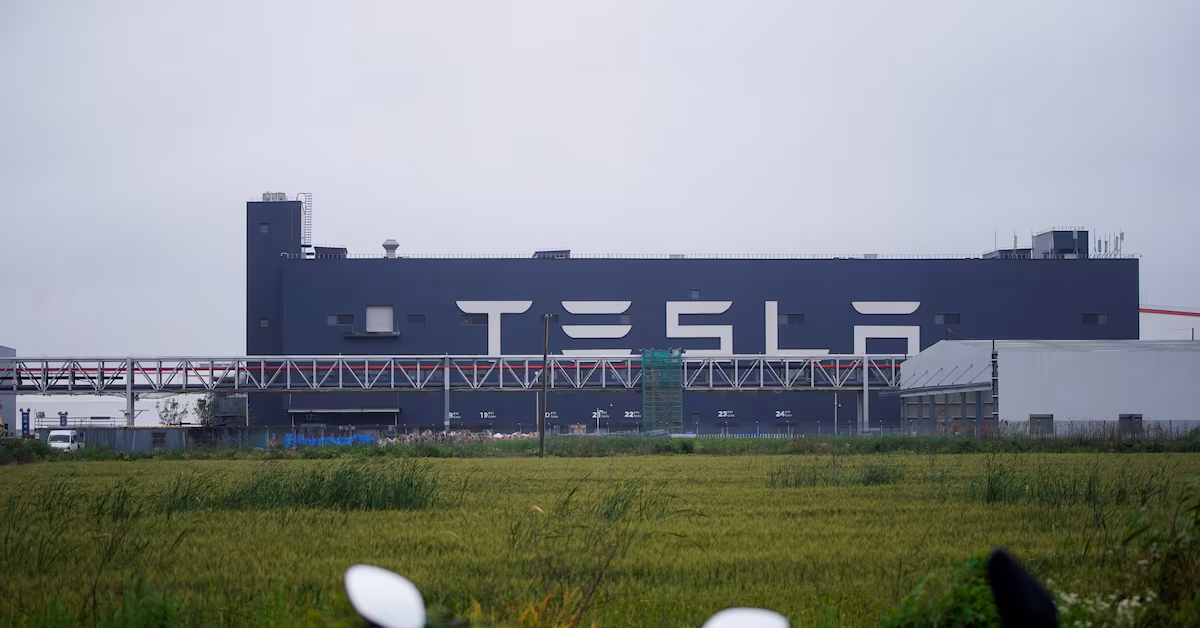Tesla expands battery production with new Shanghai factory.