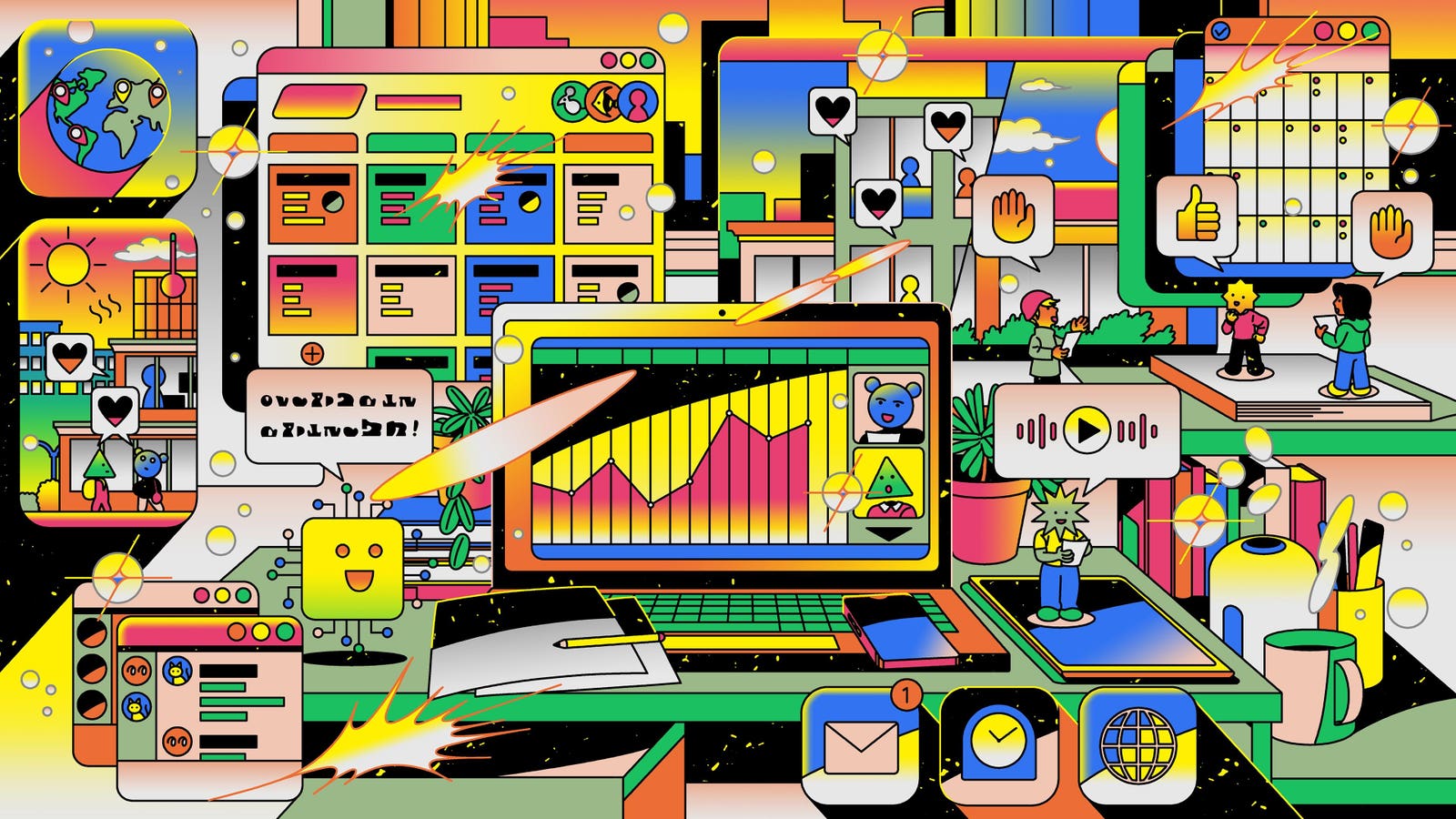 Featured image for "2024: The Future of Work, AI Technologies, Media Buying, Generative AI, and Cloud Computing Trends"