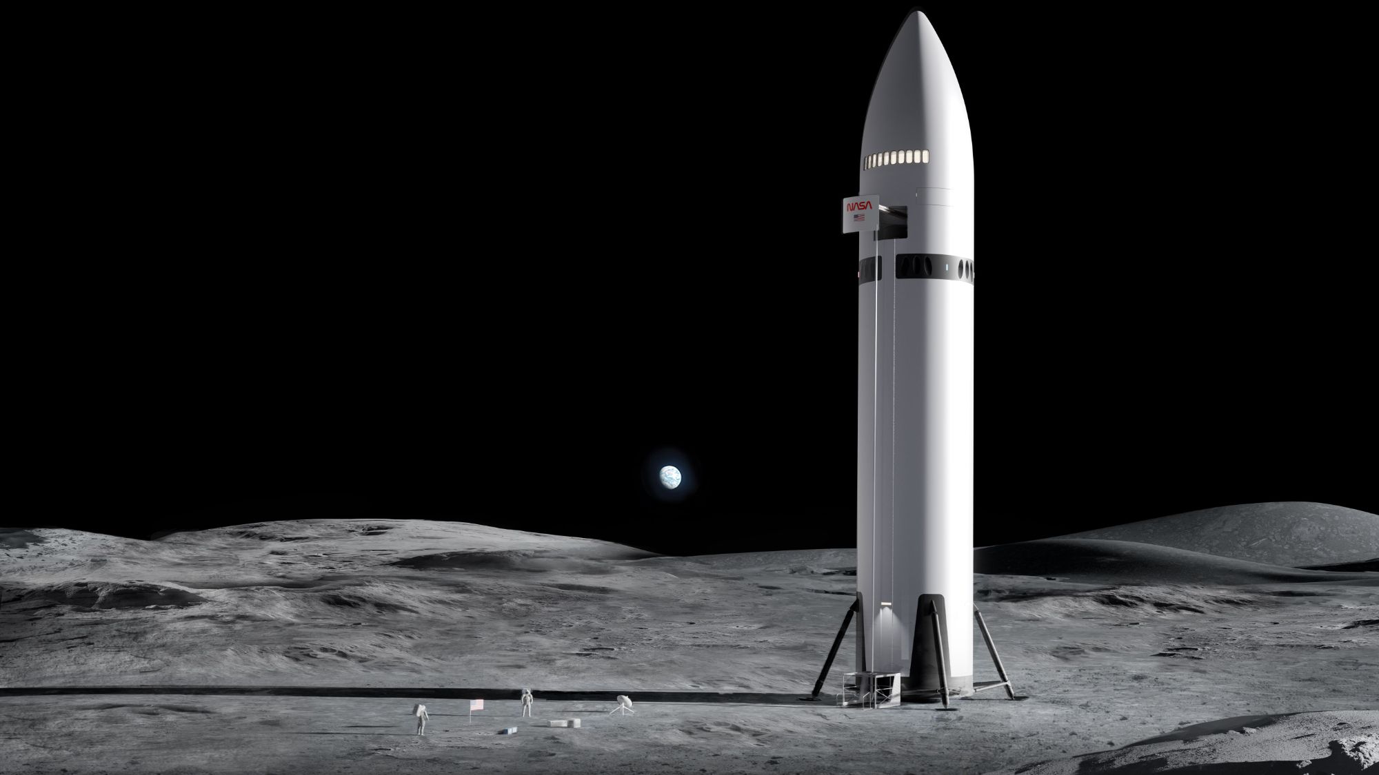Featured image for SpaceX Advances Lunar Missions and Starlink Milestones