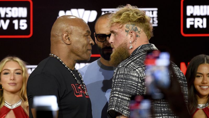 Mike Tyson and Jake Paul Clash in Unforgettable Boxing Showdown