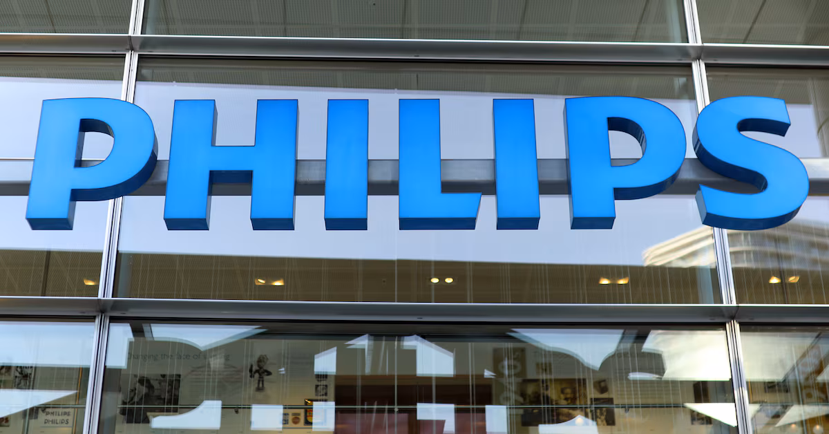 "Philips' Order Drop Overshadows Improved Outlook, Shares Retreat"