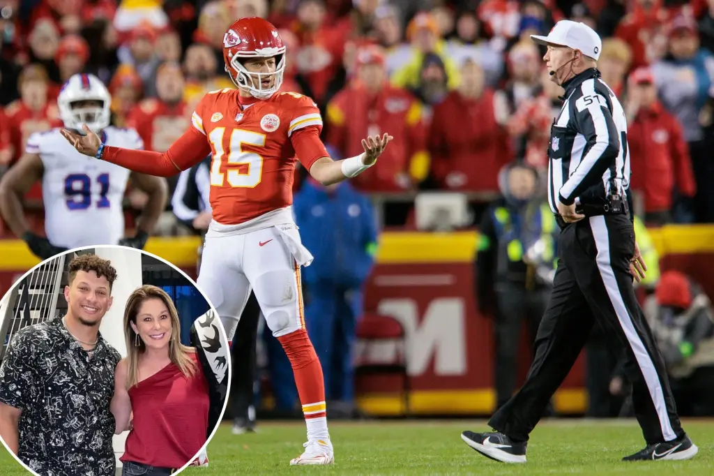 "Randi Mahomes speaks out on officiating controversy in Chiefs' loss"