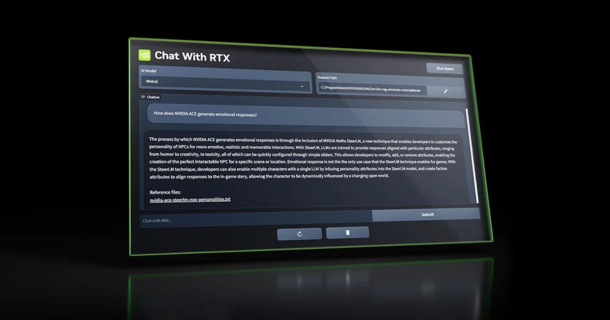 Featured image for "Run GenAI Models Locally: Nvidia's Free AI Chatbot for PC"