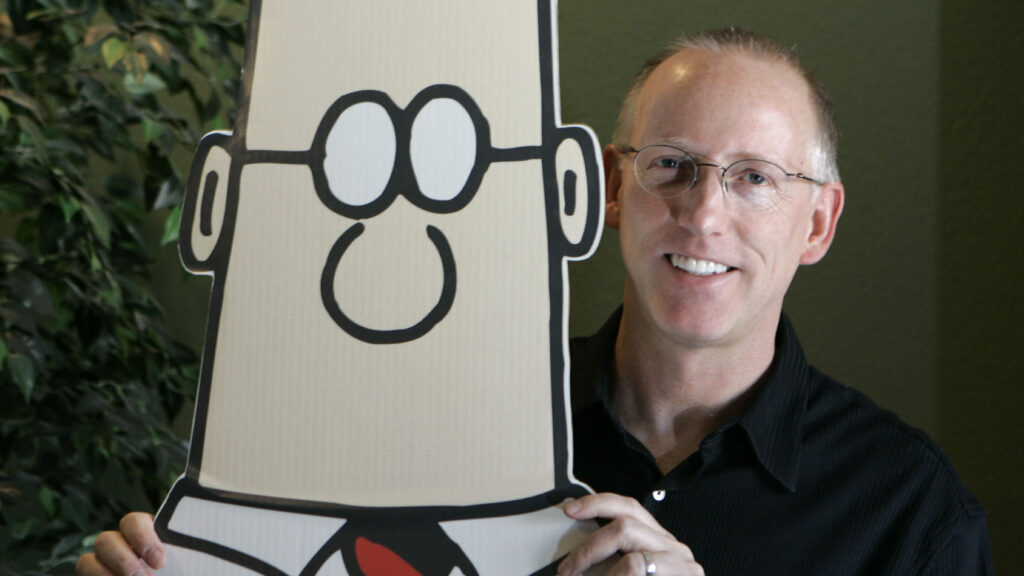 Featured image for Trump Offers Help to 'Dilbert' Creator Scott Adams for Cancer Treatment