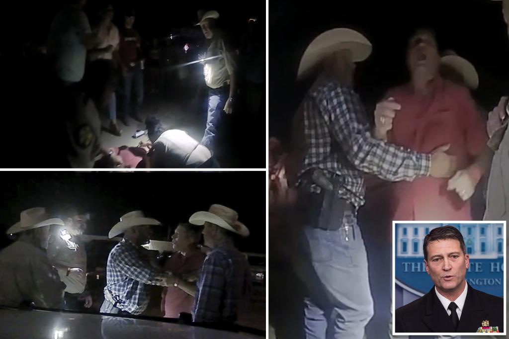 "Texas Rep. Ronny Jackson's Detainment at Rodeo Caught on Camera"