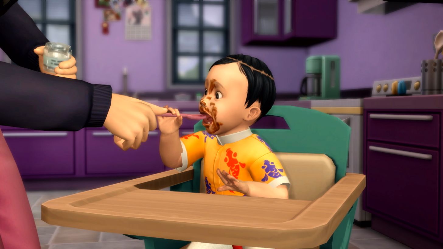"The Sims 4's Infant Update Causes Controversy and Excitement Among Players"