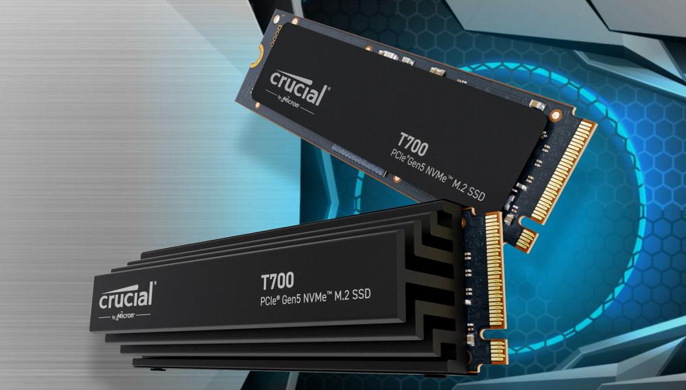 Featured image for "Crucial's T700 Gen 5 SSD: The World's Fastest PCIe SSD Now Available for Pre-Order"