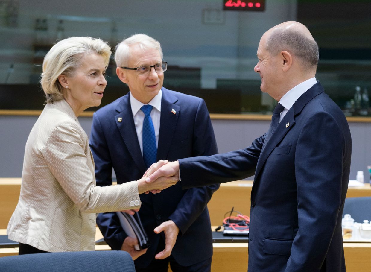 EU Leaders Rally Behind Plan to Rebuild Ukraine with Frozen Russian Assets