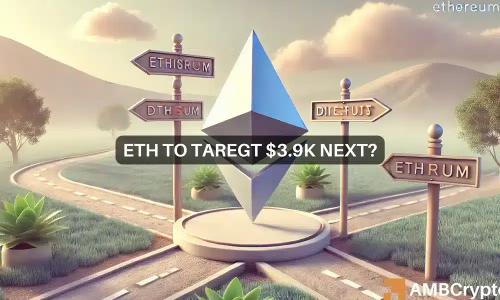 Featured image for Ethereum Eyes $4,000 as Bullish Momentum Builds