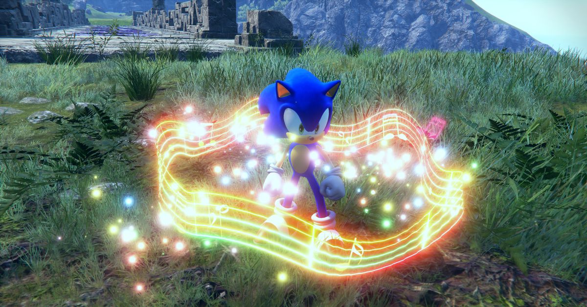"Sonic Frontiers' Speedy Update: Free DLC, Challenge Modes, and Classic Music"