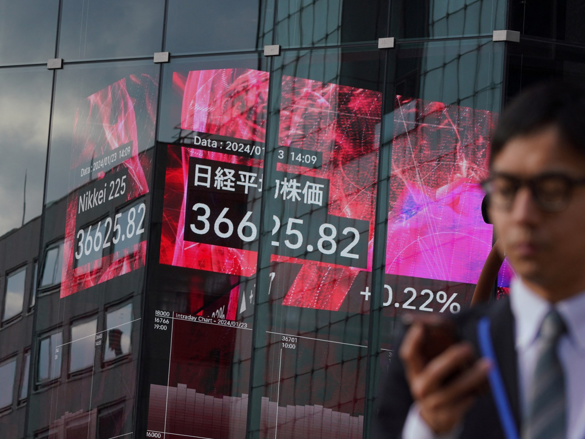 Featured image for "Japan's Nikkei Surges to Decades-High Amid Tech Stock and Yen Boost"