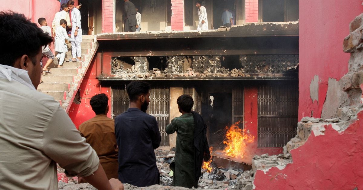 Featured image for "Pakistani Christians Under Military Protection as Churches Are Set Ablaze by Mob"
