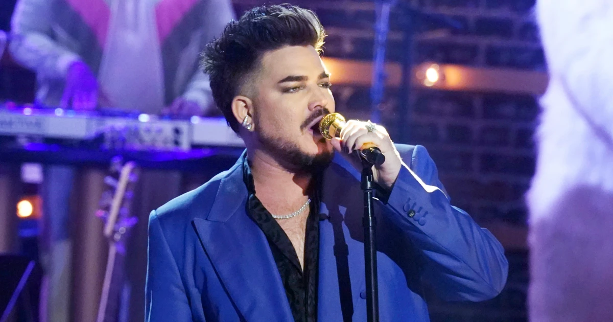 Featured image for Adam Lambert's Impressive Cher Impression While Singing 'The Muffin Man'