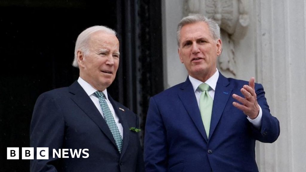 Debt ceiling deal reached by Democrats and Republicans to avoid default.