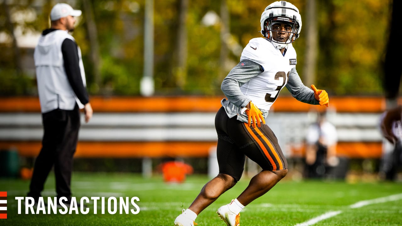Browns bolster roster with RB signing and promotions, Colts suffer uniform mishap