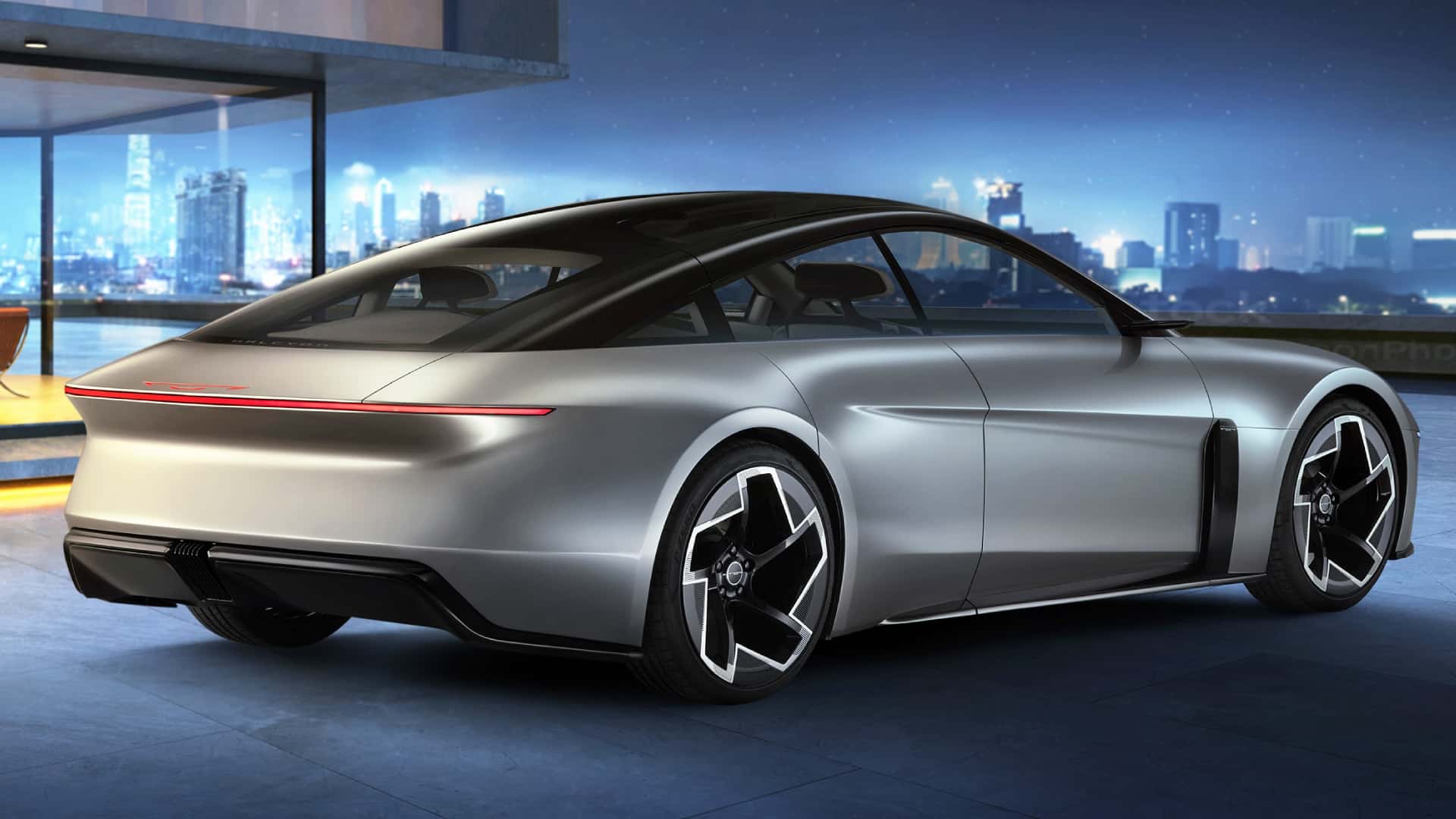 "Chrysler Unveils Halcyon Concept: A Futuristic EV with Wireless Charging and Lithium-Sulfur Batteries"