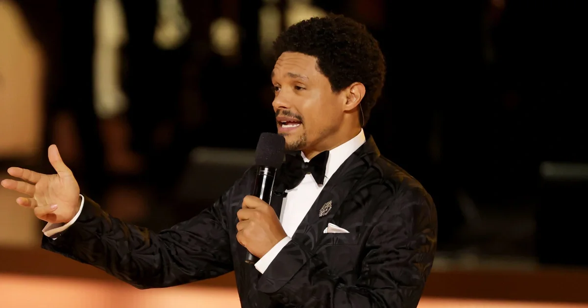 Trump vows legal fight over Epstein island joke by Trevor Noah at the Grammys