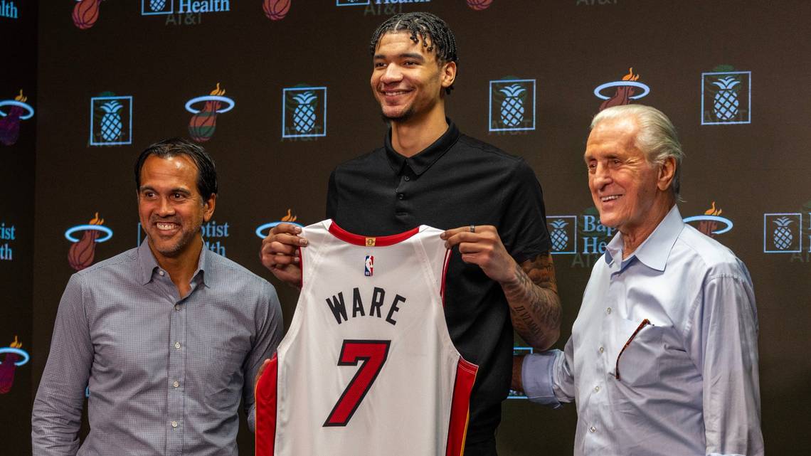 Featured image for Miami Heat Focus on Developing Kel'el Ware Amid Summer League Challenges