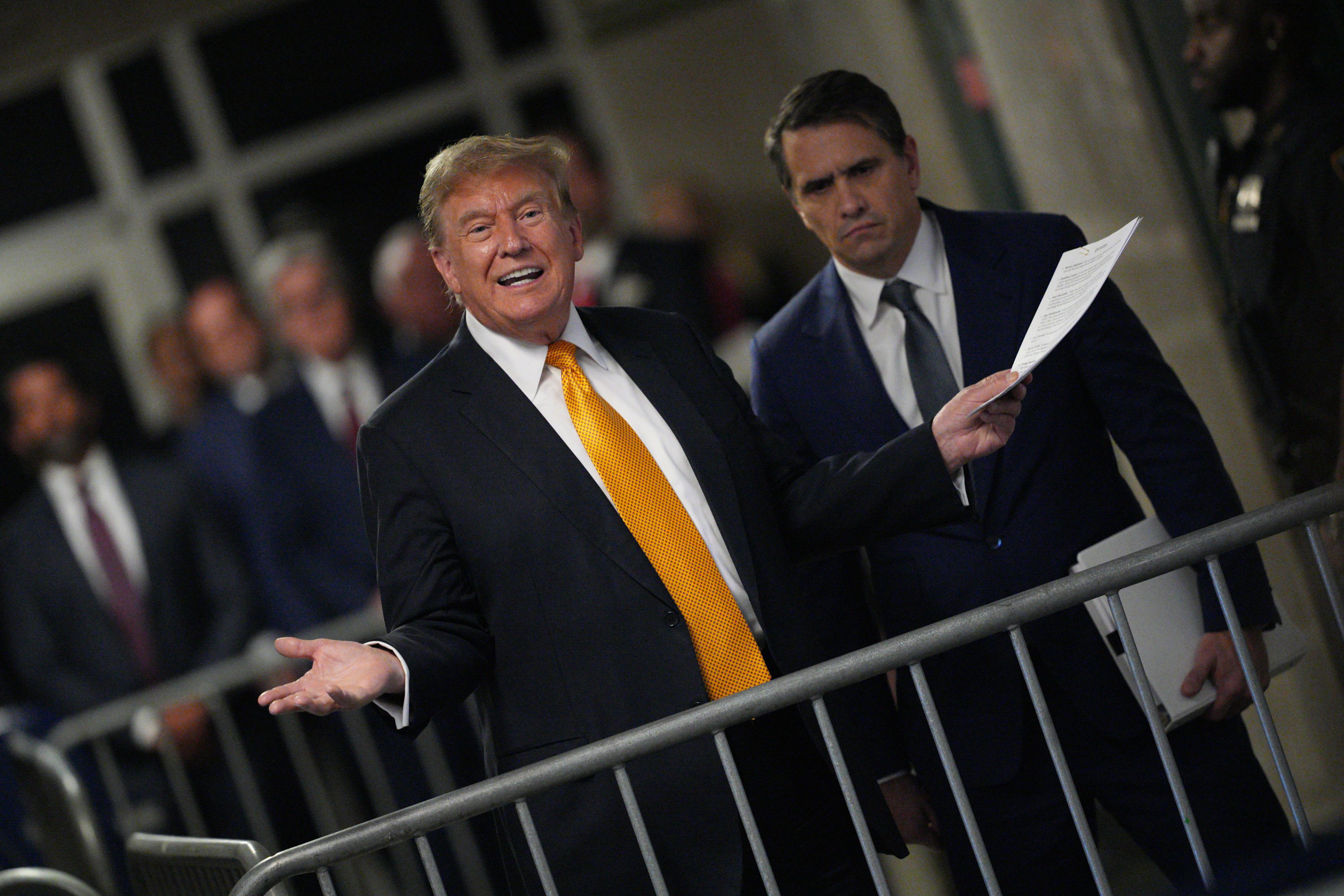 Featured image for "Key Challenges and Evidence in Trump's Hush Money Trial"