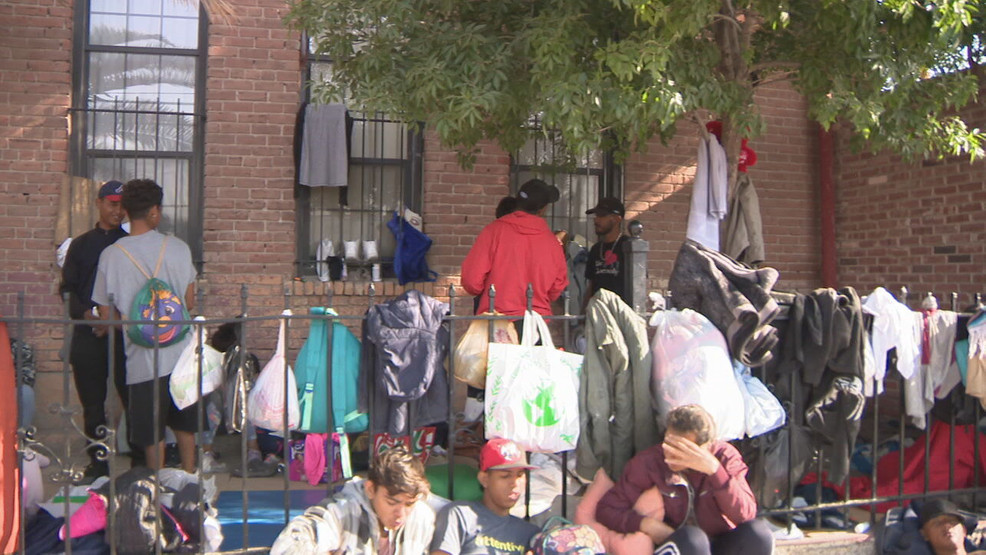 Border Patrol increases enforcement near Sacred Heart Church due to influx of migrants.