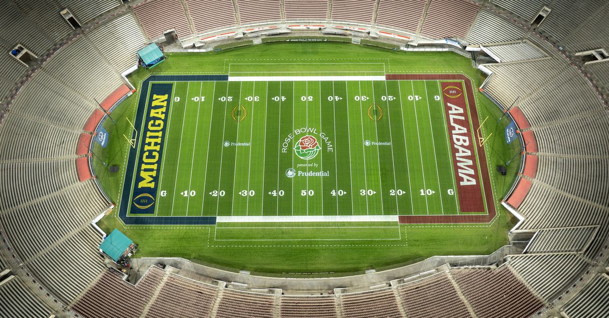 Featured image for "Michigan vs. Alabama Showdown: Expert Picks and Betting Odds for Rose Bowl Semifinal"