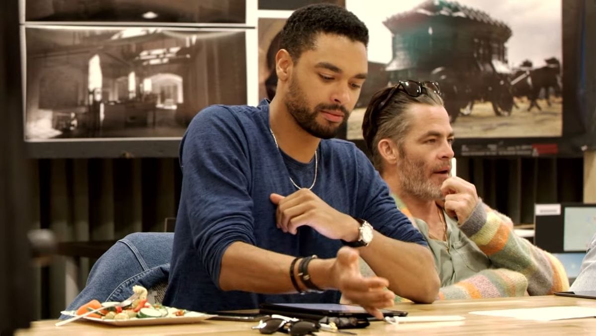 Featured image for "Dungeons & Dragons: Honor Among Thieves" Cast Plays D&D Together in Epic Adventure.